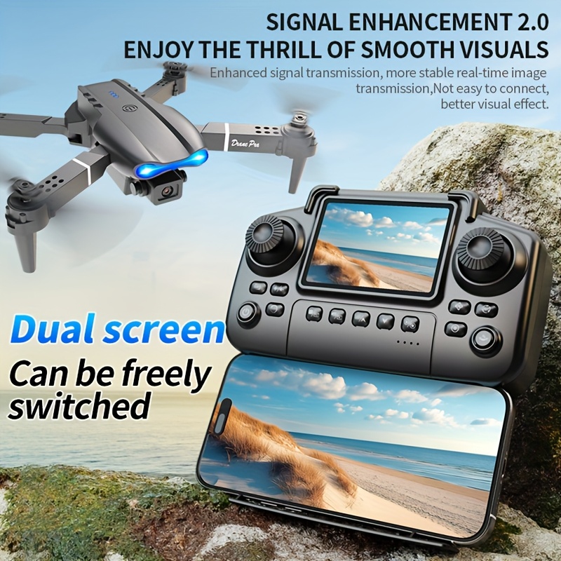 E99 PRO MAX Foldable Drone wit - Drone Kit Octocopter review and price